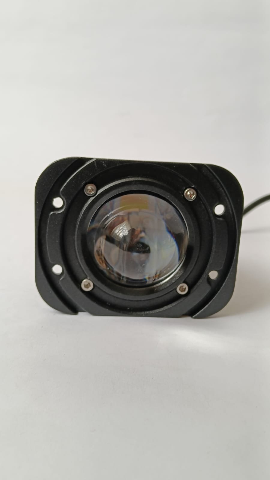 EXPLORADORA INCRUSTAR LUPA BICOLOR CUADRADA 8X6 CM X PAR (H-Q-15W-F)